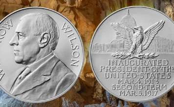 Woodrow Wilson Presidential Silver Medal
